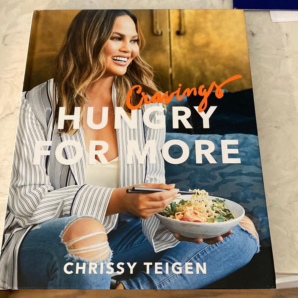 Brand new Chrissy Teigen “Cravings Hungry For More” cookbook.